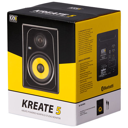 Krk Kreate 5 (La paire) + Supports bas