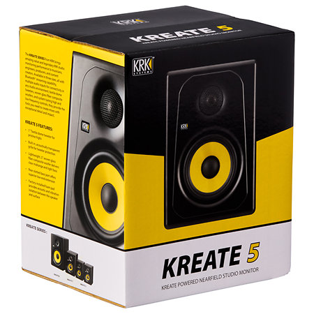 Kreate 5 (La paire) + Supports bas Krk