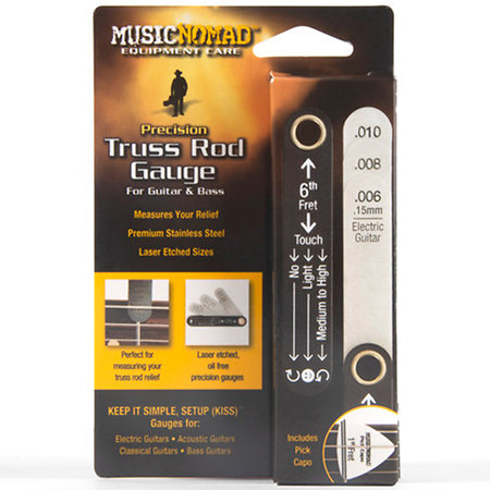 Kit de réglage pour truss rod et l'action des cordes livré avec MN600 et MN602 MusicNomad