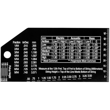 Kit de réglage pour truss rod et l'action des cordes livré avec MN600 et MN602 MusicNomad