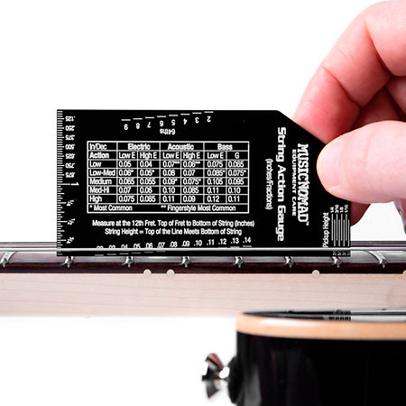 Kit de réglage pour truss rod et l'action des cordes livré avec MN600 et MN602 MusicNomad