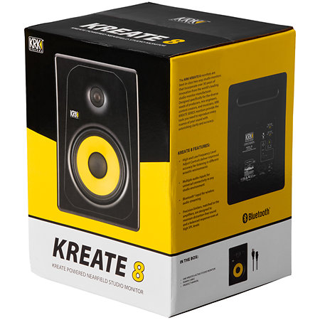 Kreate 8 (La paire) + Supports bas Krk