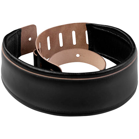 DM1PD-BLK Sangle en cuir larsen 6,4 cm Black Levy s