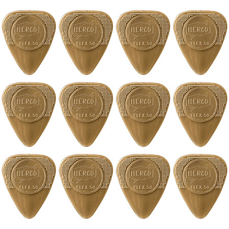 Herco HE210P Médiator nylon Medium Sachet de 12