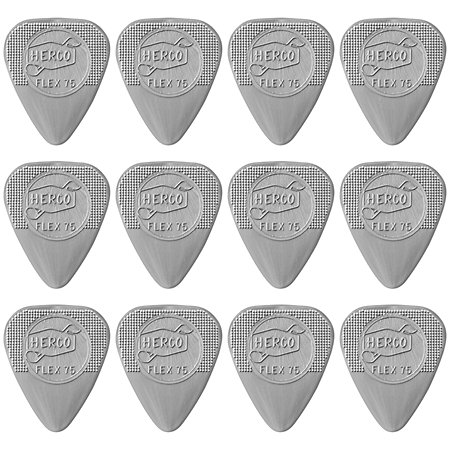 Herco HE211P Médiator Flex 75 Nylon Heavy Sachet de 12