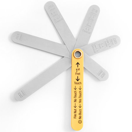 MusicNomad MN601 Cale de précision pour hauteur de sillet