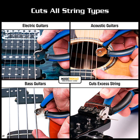 MN223 Grip One All in One String Winder avec pince et retrait pin MusicNomad