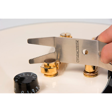 MN224 Clef dos en daim MusicNomad
