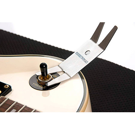 MN224 Clef dos en daim MusicNomad