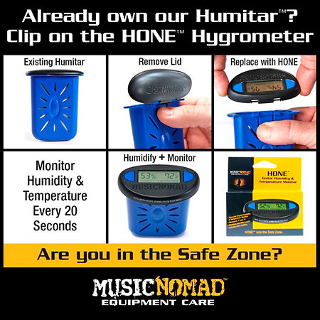 MN300 The Humitar pour rosace de guitare acoustique MusicNomad