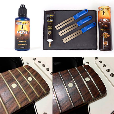 MN144 Kit d'entretien complet de la touche Frine kit (MN124) + F-One (MN105) MusicNomad