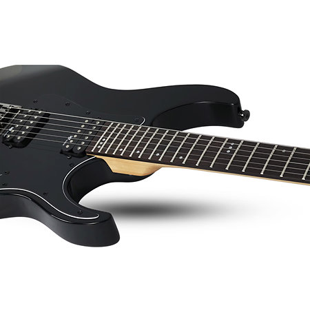 SGR Banshee Midnight Satin Black Schecter