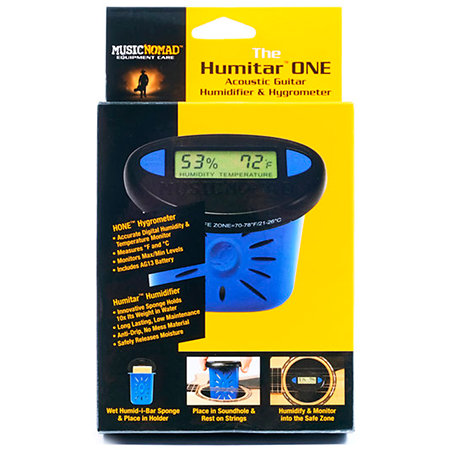 MN311 The Humitar One Humidificateur et hygromètre pour guitare acoustique MusicNomad