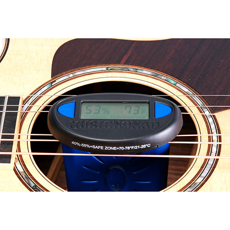 MN311 The Humitar One Humidificateur et hygromètre pour guitare acoustique MusicNomad