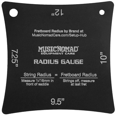 MusicNomad MN603 Cale de réglage du radius Set de 2