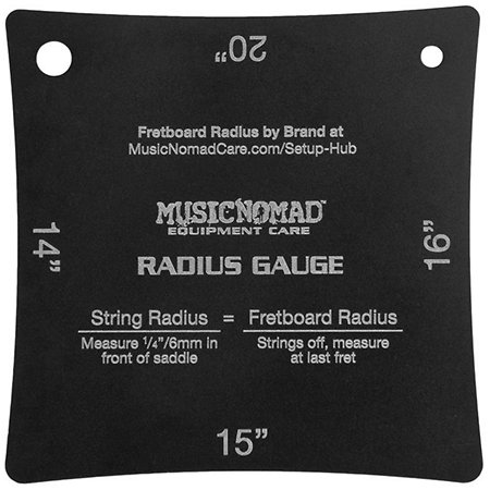 MN603 Cale de réglage du radius Set de 2 MusicNomad