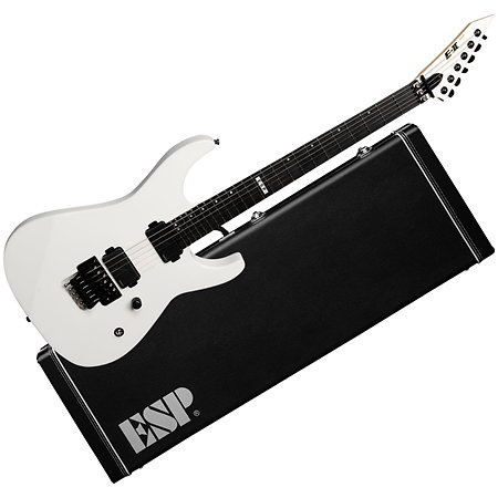 ESP E-II M-II Floyd Rose Snow White + étui
