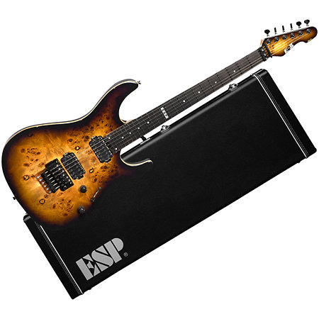 ESP E-II SN-II Nebula Black Burst + étui