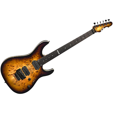 ESP E-II SN-II Nebula Black Burst + étui