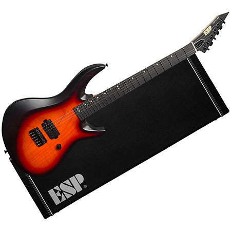 ESP USA HDX-I 3 Tone Sunburst Open Grain Satin + étui