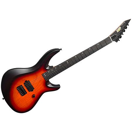 ESP USA HDX-I 3 Tone Sunburst Open Grain Satin + étui