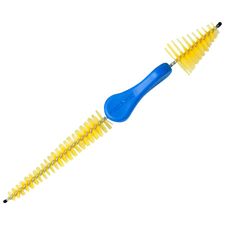 MN760 Brosse premium 2-en-1 pour embouchure et coupe pour instruments en cuivre MusicNomad