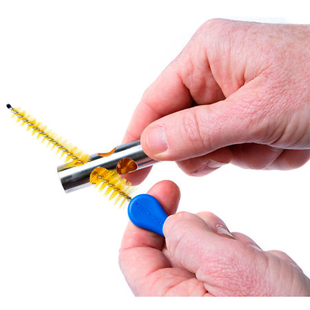 MN760 Brosse premium 2-en-1 pour embouchure et coupe pour instruments en cuivre MusicNomad