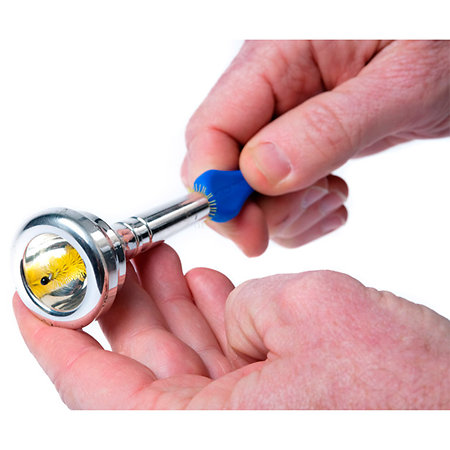 MN760 Brosse premium 2-en-1 pour embouchure et coupe pour instruments en cuivre MusicNomad