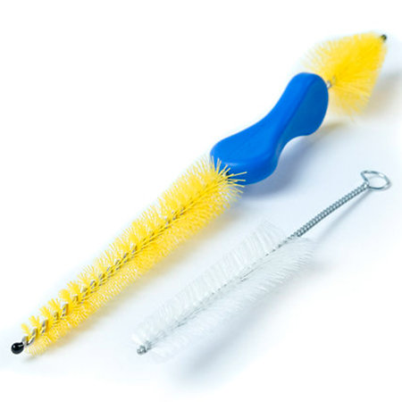 MN760 Brosse premium 2-en-1 pour embouchure et coupe pour instruments en cuivre MusicNomad