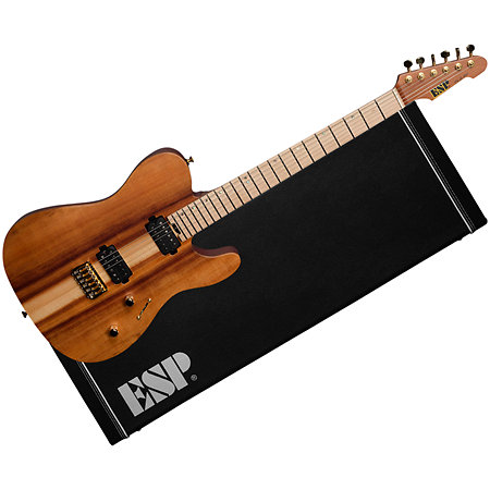 ESP USA TE-II Hardtail Koa Natural Satin + étui
