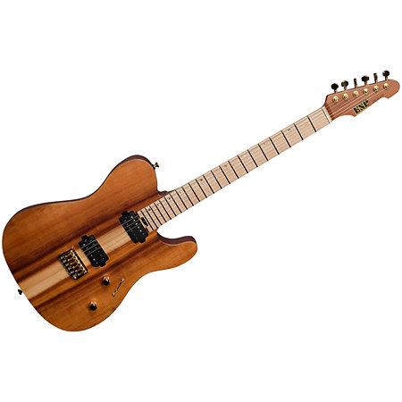 ESP USA TE-II Hardtail Koa Natural Satin + étui