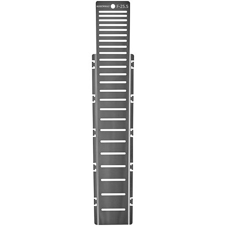 MusicNomad MN800 Fret Shield Protection inox pour touche, diapason F-25.50 pouces