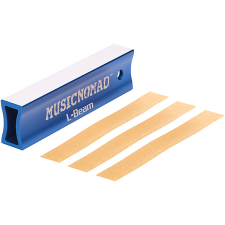 MusicNomad MN811 L Beam Bar de ponçage pour niveau de frettes guitare acoustique et électrique 45 cm