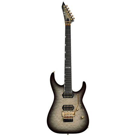 E-II M-II FR Quilted Maple Black Natural Burst + étui ESP