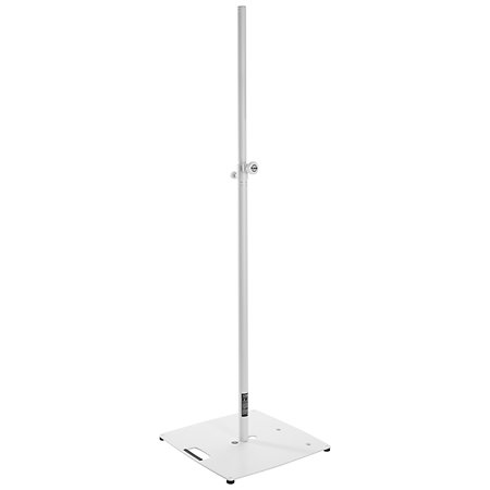 K&M 24654W Pied d'éclairage et enceinte "Pro" blanc