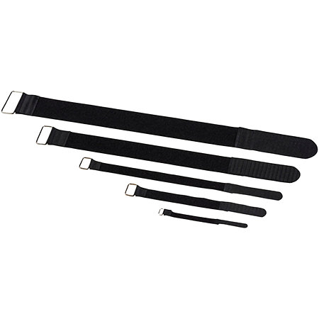Rockboard Serre-câble 10 mm x 120 mm Pack de 10 Black