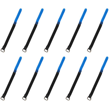 Rockboard Serre-câble 10 mm x 120 mm Pack de 10 Blue