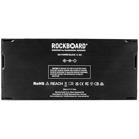 ISO Power Blocks V12 IEC Rockboard