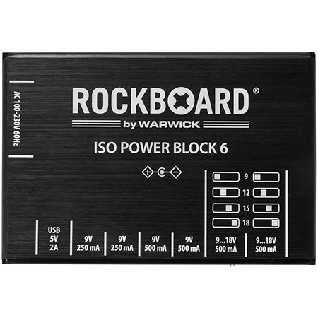 Rockboard ISO Power Blocks V6 IEC
