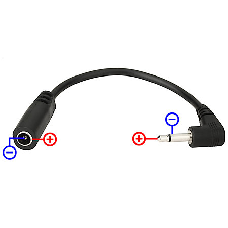 Adaptateur Jack femelle 2,1 x 5,5 mm à un jack 3,5 mm Rockboard