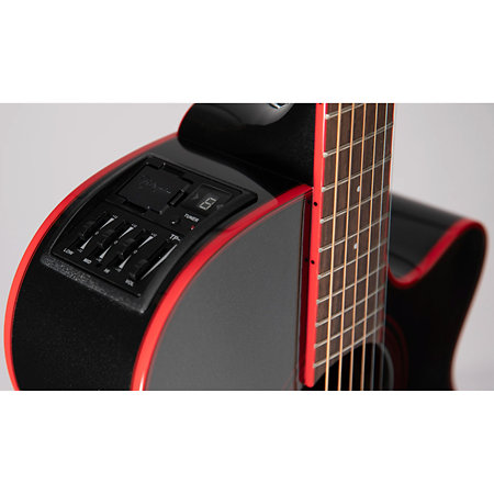 GF49CE FX Cutaway Cosmic Black Sparkle Takamine
