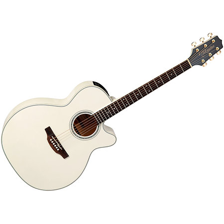 Takamine GN37CE PW NEX Cutaway Pearl White