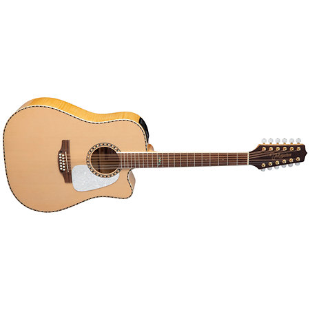 GD74CE-12U Dreadnought Natural Takamine