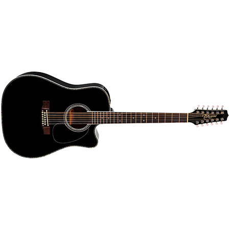 EF381DX Dreadnought Black Takamine