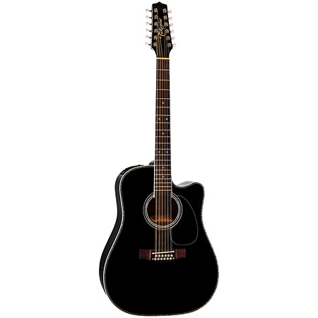 EF381DX Dreadnought Black Takamine