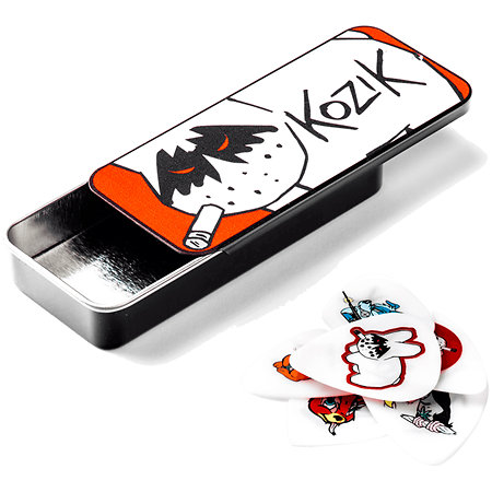 Dunlop BL109T73 Frank Kozik 1 Blackline Art 0,73 mm Boîte de 6