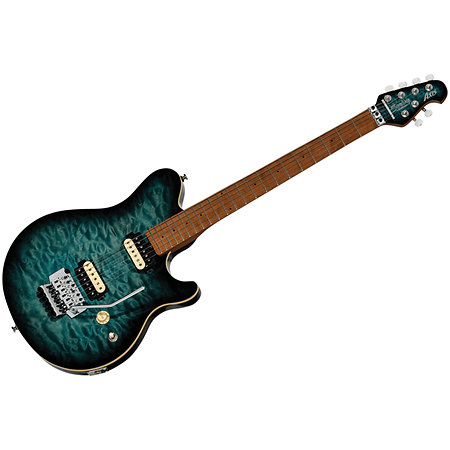 Sterling by Music Man AX50QM Axis Yucatan Blue