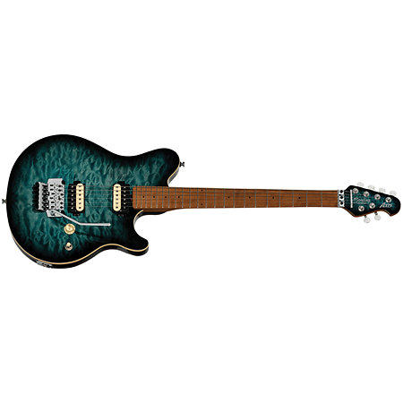 Sterling by Music Man AX50QM Axis Yucatan Blue