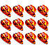 9022P Onglet pouces Écaille Medium Sachet de 4 Dunlop