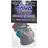 Médiators Grip Tips combo Delrin, Nylon et Gel Sachet de 6 DAVA